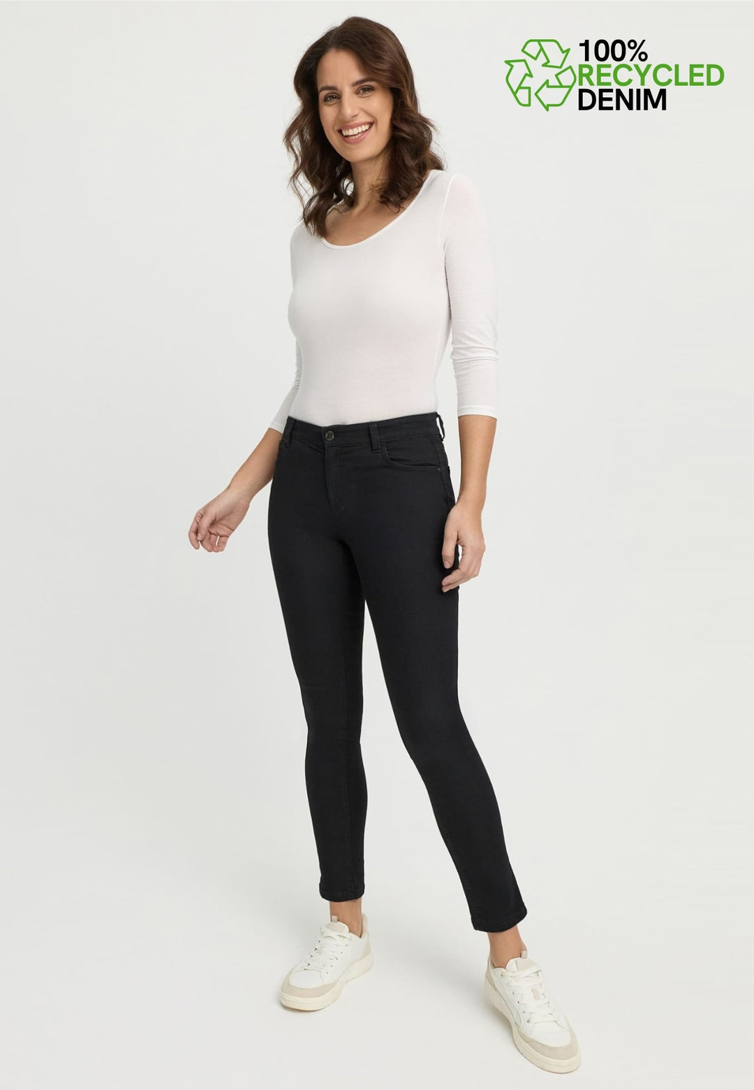 wonderjeans Ankle Black