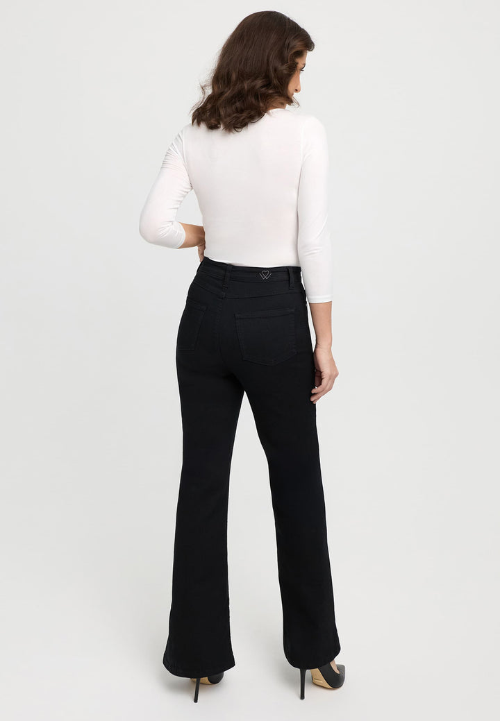 wonderjeans Flared Black