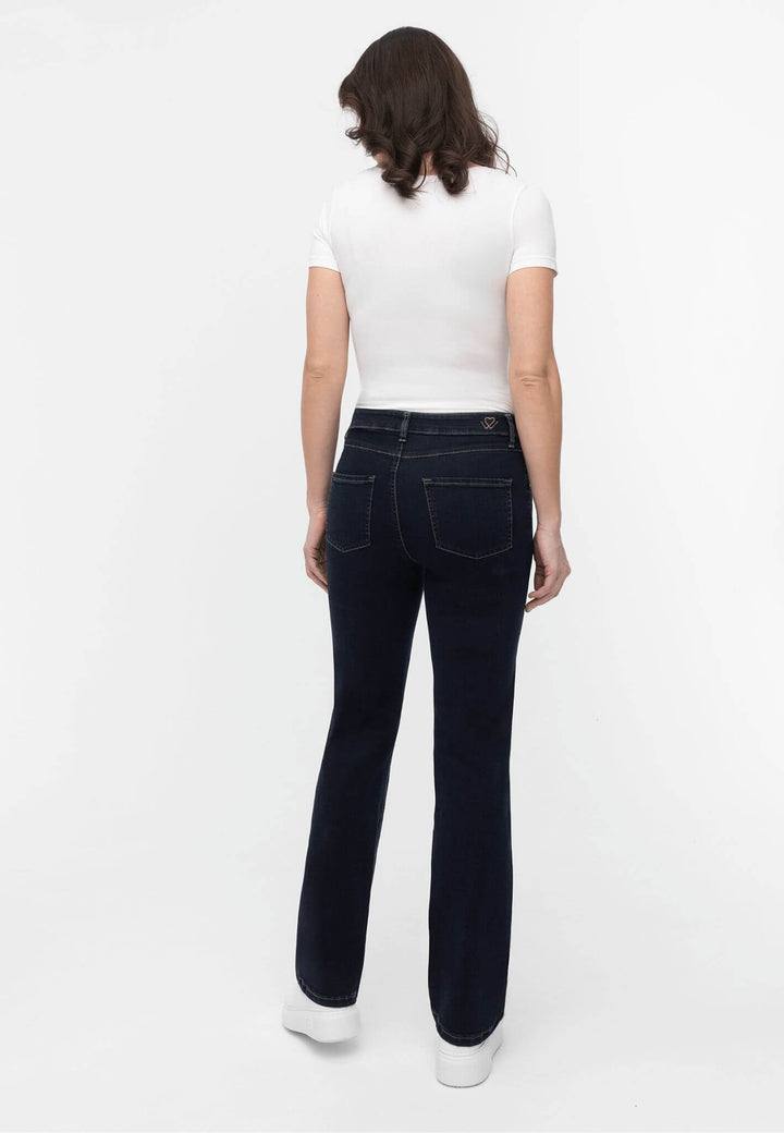 wonderjeans Relaxed Straight Blue Black