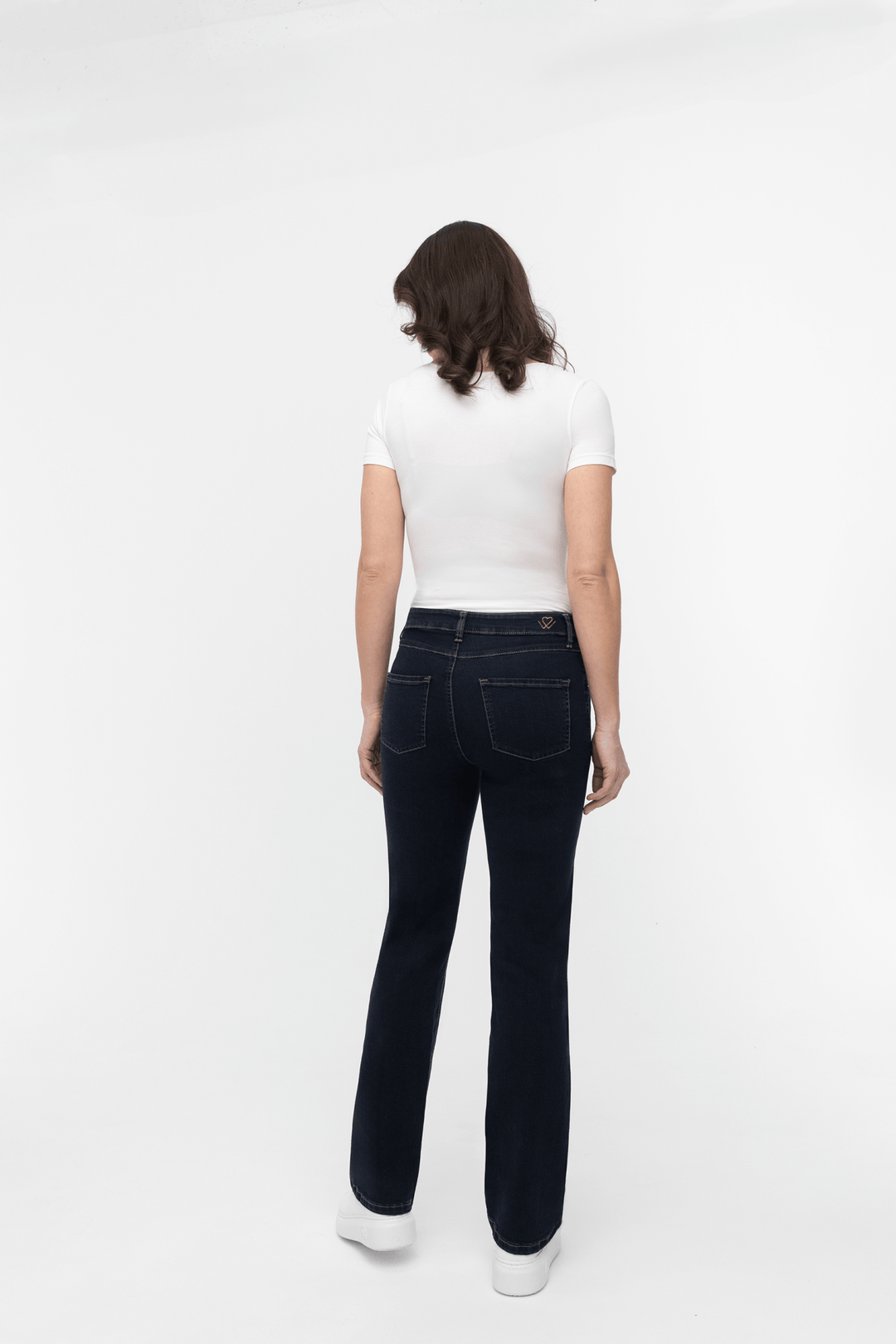 wonderjeans Relaxed Straight Blue Black
