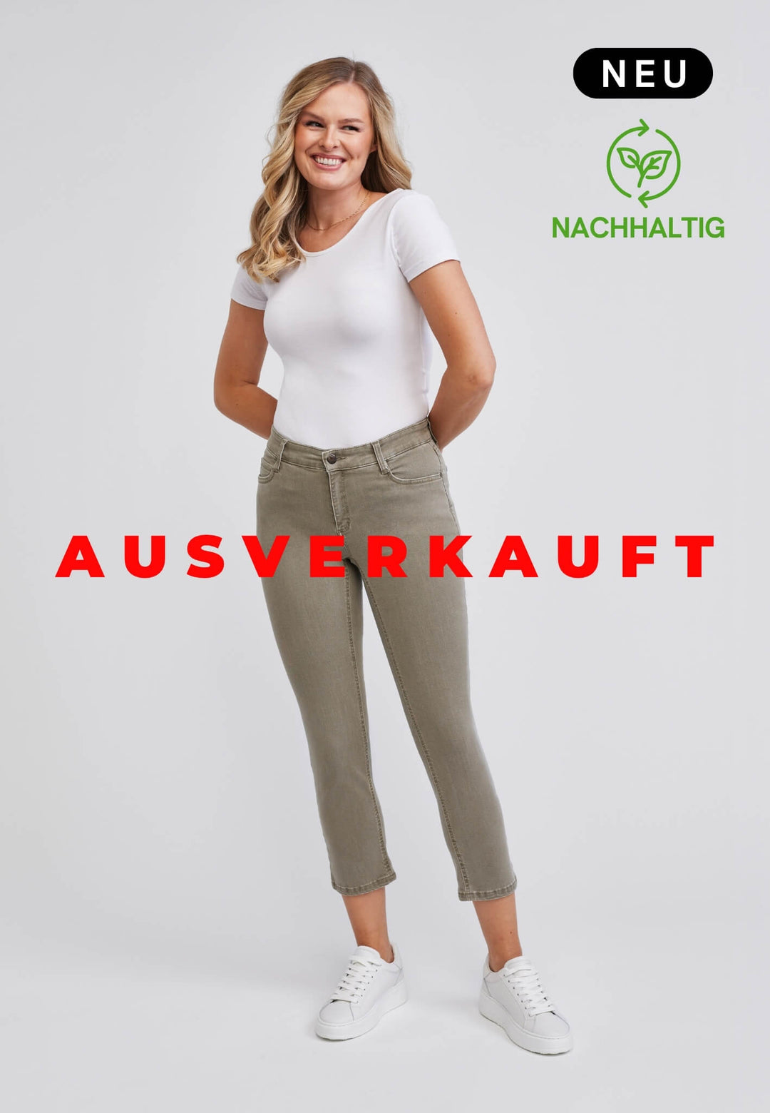 wonderjeans Ankle Khaki