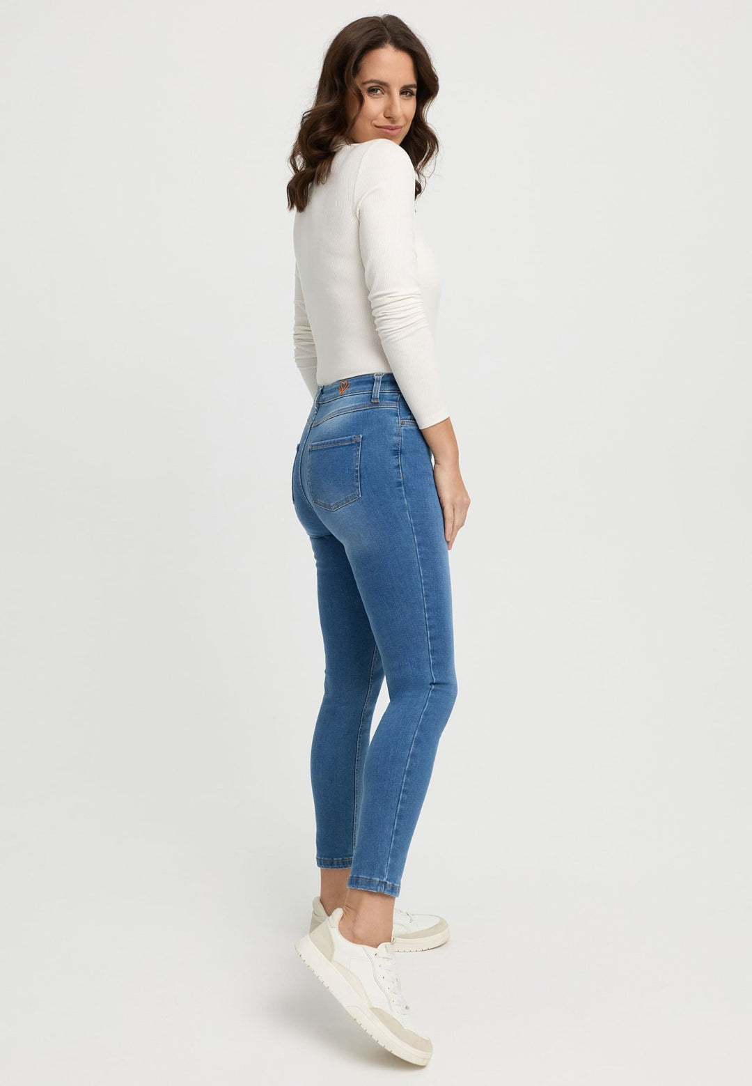 wonderjeans High Waist Authentic indigo