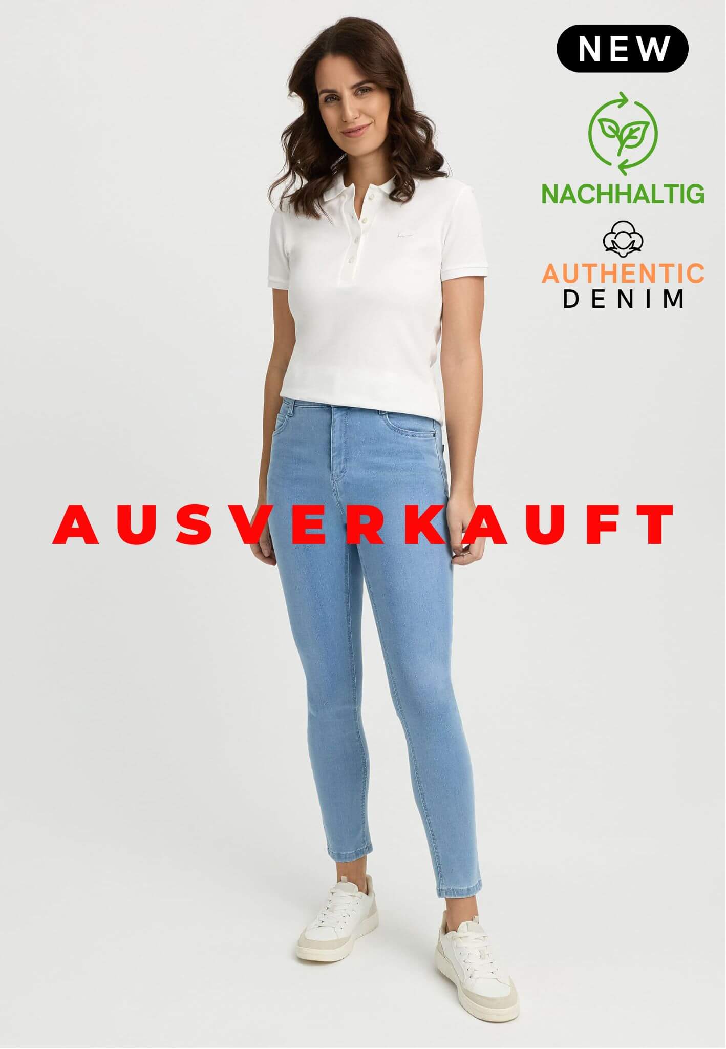wonderjeans High Waist Authentic Sun Bleach