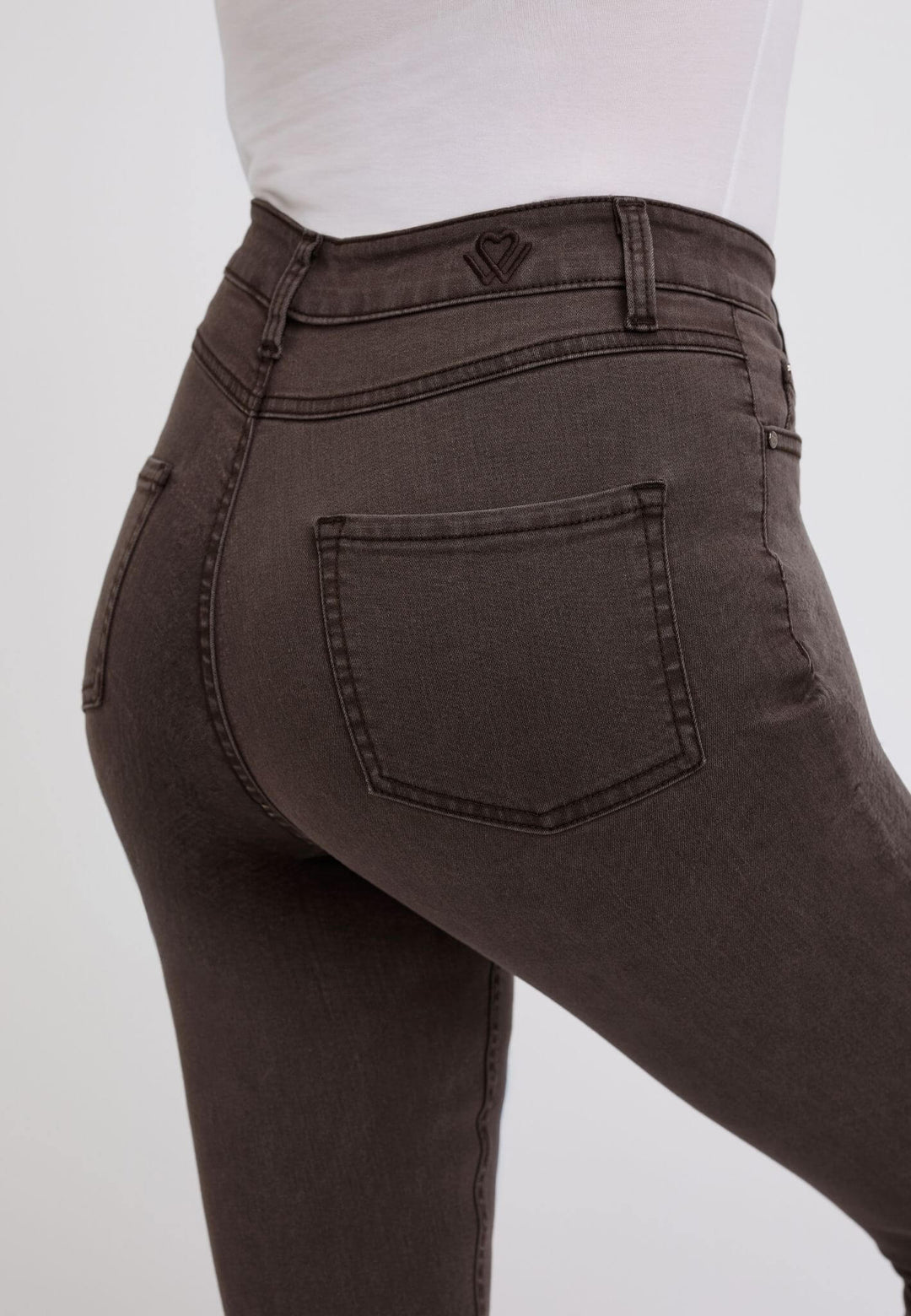 wonderjeans High-Waist Mocca
