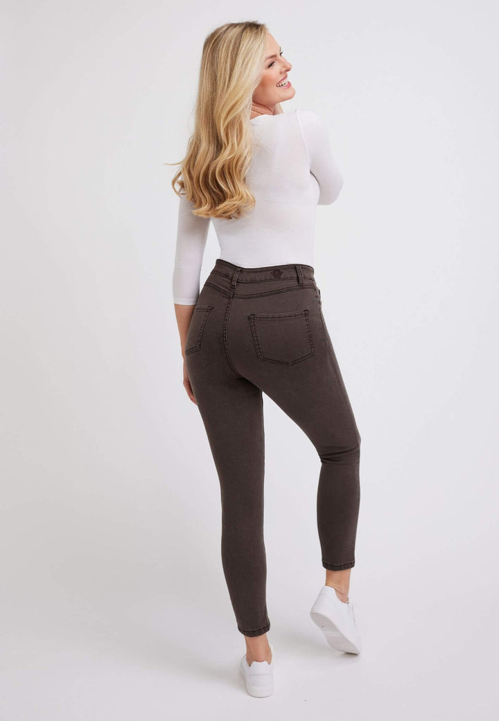 wonderjeans High-Waist Mocca