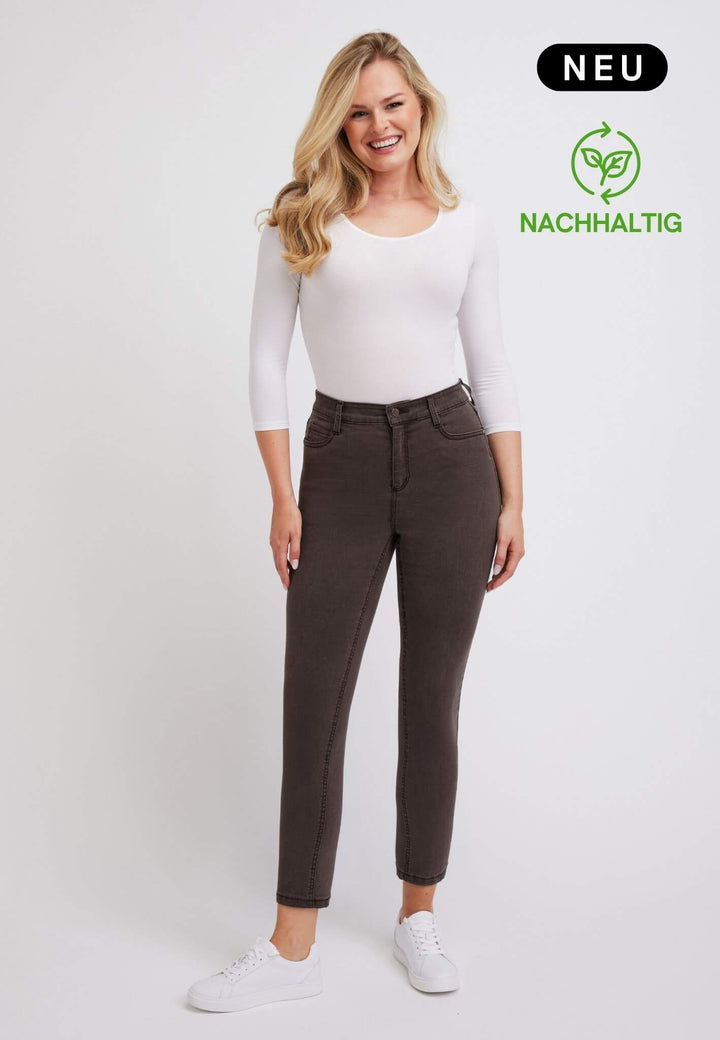 wonderjeans High-Waist Mocca