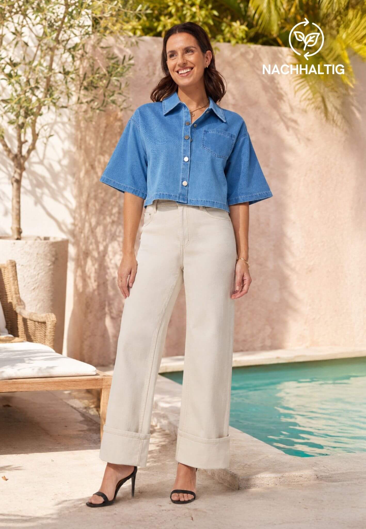 wonderjeans Loose Fit Ecru