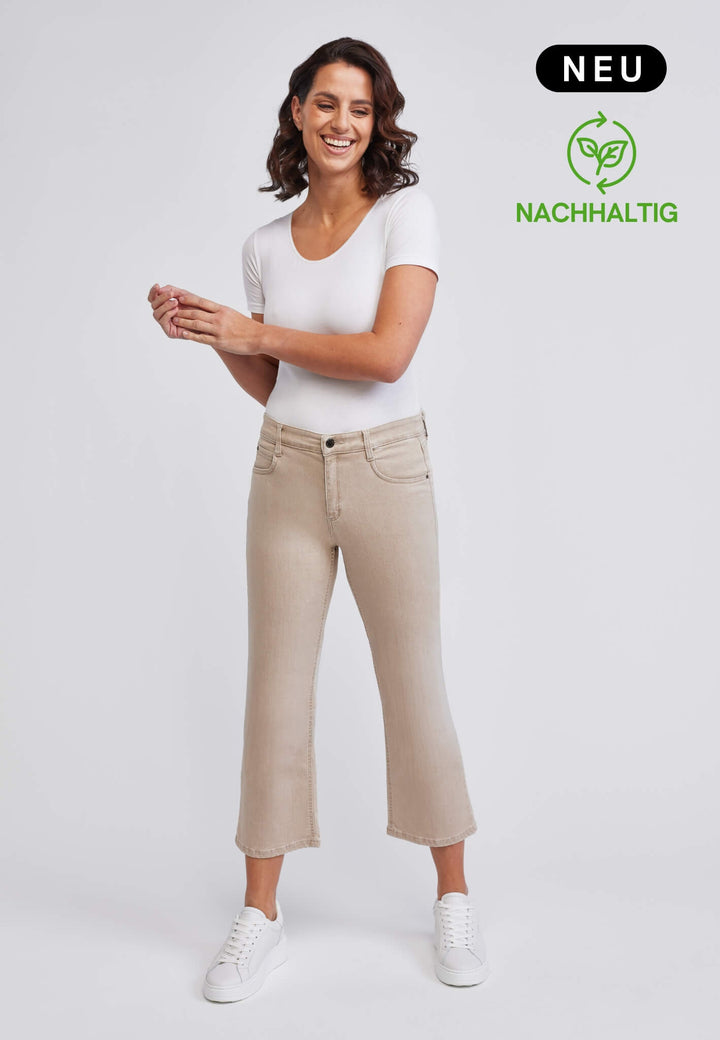 wonderjeans Relaxed Straight Sand