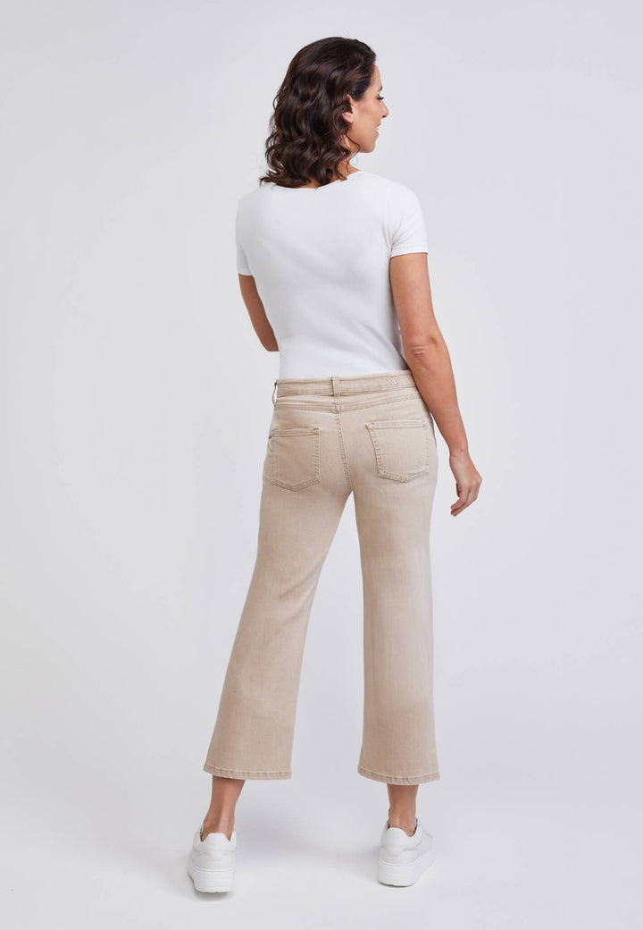 wonderjeans Relaxed Straight Sand