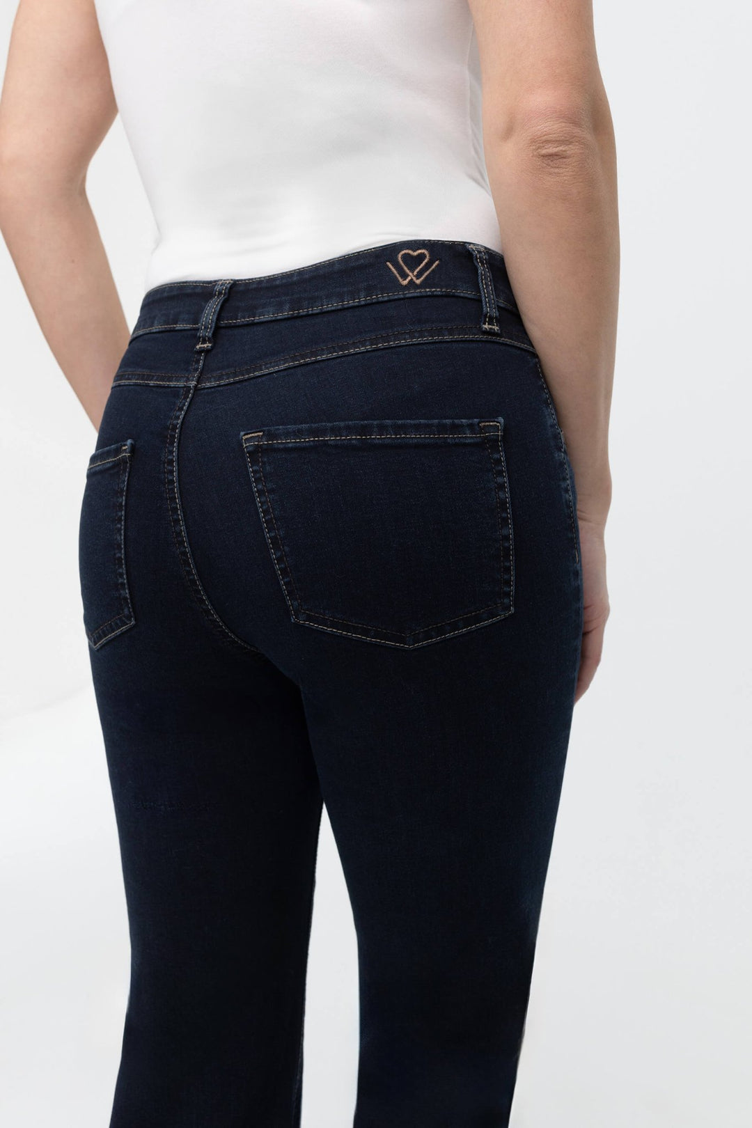 wonderjeans Relaxed Straight Blue Black