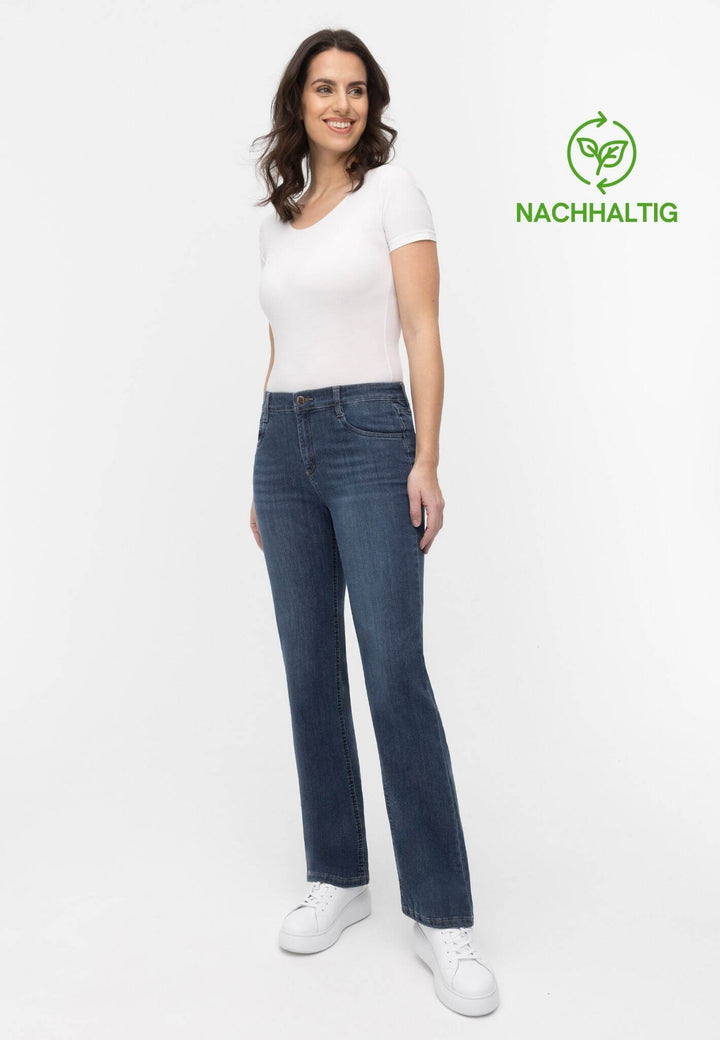 wonderjeans Relaxed Straight Blue Stone