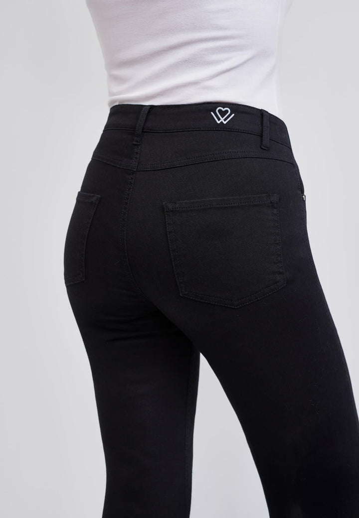 wonderjeans Relaxed Straight Black