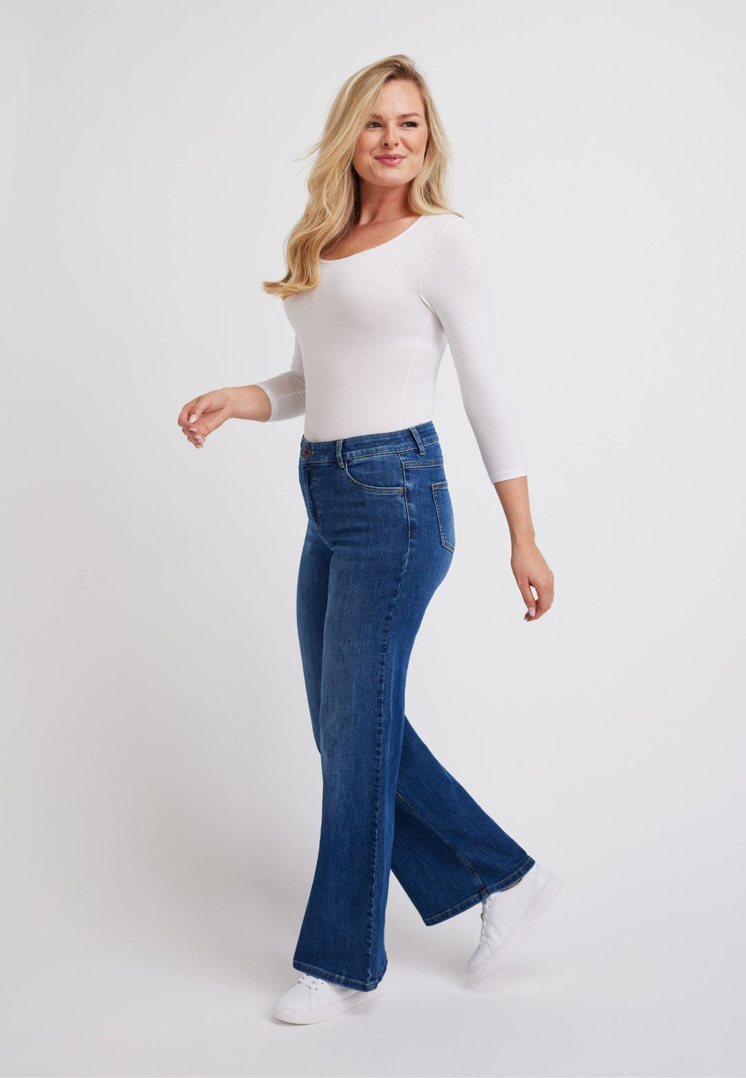 wonderjeans Relaxed Wide Blue (used)