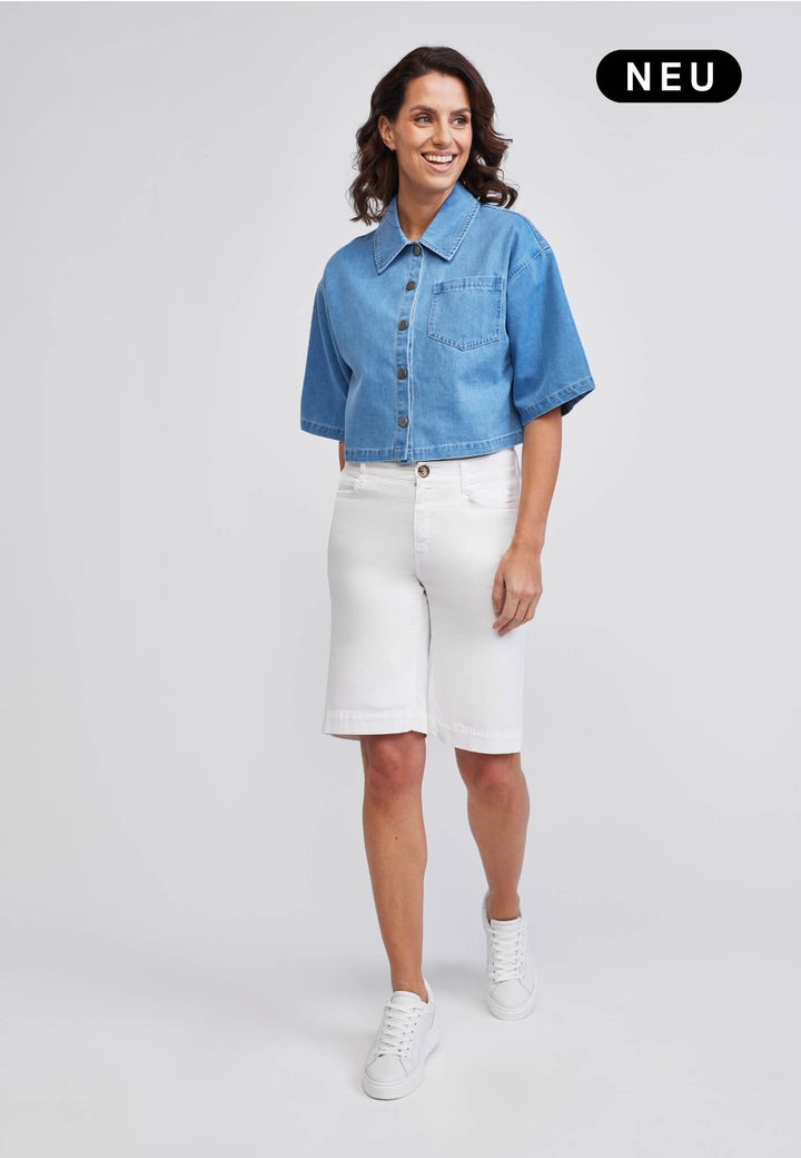 wonderjeans Shorts White