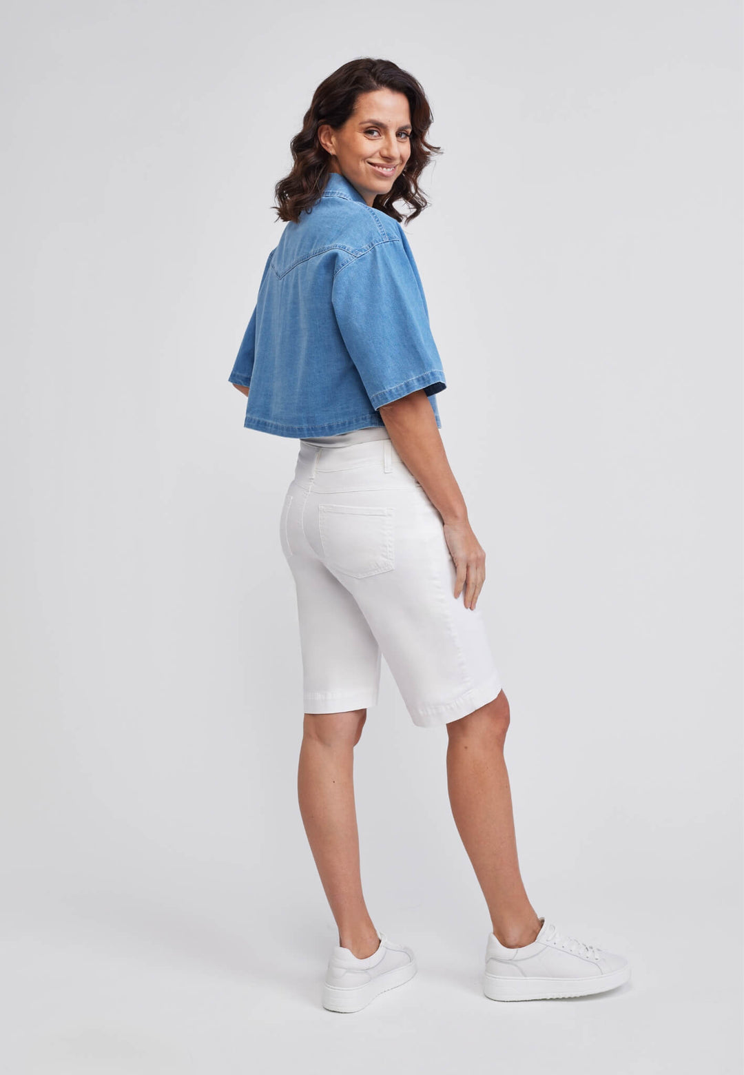 wonderjeans Shorts White